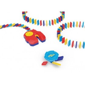 Domino Express - Super Spinner - Jeu de Construction - A partir de 6 Ans - Courses de Dominos - Deviens le Roi de La Cascade 