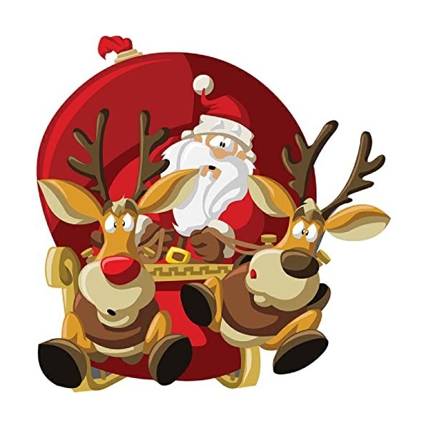 Puzzle Bois Adulte Santa Claus,3000 Matériaux Recyclés de Haute Qualité et Impression de Haute Définition Puzzle 3D Décor À L