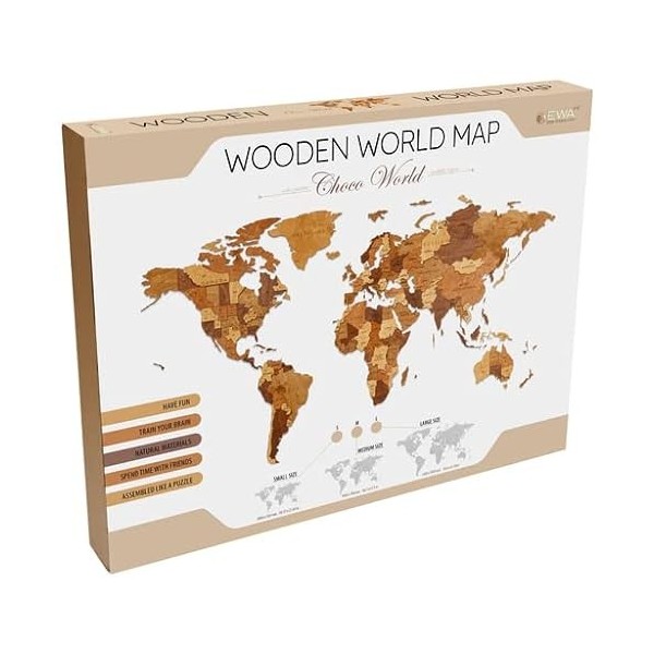 EWA Eco-Wood-Art Map L Choco World