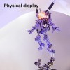SUNDAYA Puzzle 3D en Metal Lapin Astronaute avec Lumières et Support, Kit de Maquette de Puzzle en Métal 3D Sci-FI Punk, 500+