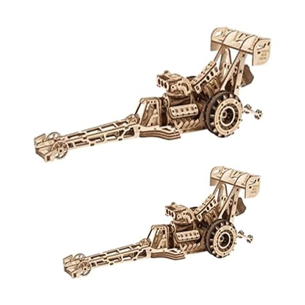 Puzzle 3D Puzzle 3D créatif Puzzles de Course en Bois Casse-tête Jouets Modèle de Transmission mécanique Puzzle Signifie Ense