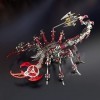 Casse-tête 3D en métal pour adultes, Roi Scorpion – Puzzle 3D en acier inoxydable assemblé à la main, modèle détachable, déco