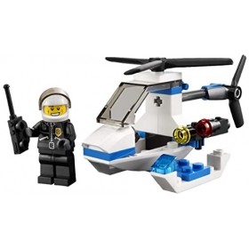 LEGO City: Police Hélicoptère Jeu De Construction 30014 Dans Un Sac 