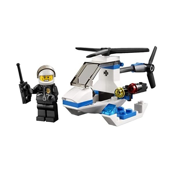 LEGO City: Police Hélicoptère Jeu De Construction 30014 Dans Un Sac 