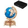 Lumivive Puzzle 3D - Puzzle en bois - Grand globe - Puzzle en bois à monter soi-même - Cadeau créatif pour adolescents et adu