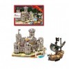 Heart Art Collection Pirate Ship and Castle 3D Three-Dimensional Puzzle Japan Import 