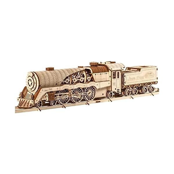 Puzzle 3D Puzzles 3D de Haute difficulté assemblés Puzzle de Train créatif pièce en Bois Puzzle mécanique pour Adultes Liquid