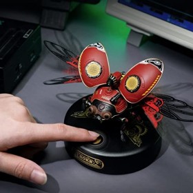 Puzzle 3D en métal, puzzle coccinelle mécanique, fait à la main, décoration punk, assemblage de modèle