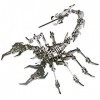 Puzzle 3D en métal - Puzzle 3D en métal - YUEZUDPO Scorpion 3D à faire soi-même - 190 pièces - Cadeaux de Noël pour homme et 