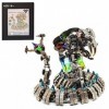 BLOKZ Kit de puzzle 3D en métal pour adulte, steampunk Cobra Snake 3D en métal, puzzle mécanique en métal, collection créativ