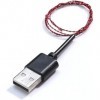 Câble dalimentation USB 50 cm pour éclairage DIY Lego/MOC, câble dalimentation USB pour Lego et Autres Briques de Grandes