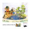 ZUMAHA Jeu de Puzzle Puzzles 3D créatifs Puzzle en métal de dextérité pour Adultes pièce Puzzle Jouet modèle Kit de Construct