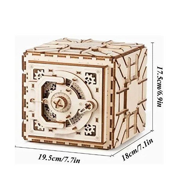 Puzzles en Bois 161 pièces Puzzle 3D Puzzle créatif Pièces mécaniques semboîtent Parfaitement Couples romantiques Cadeaux