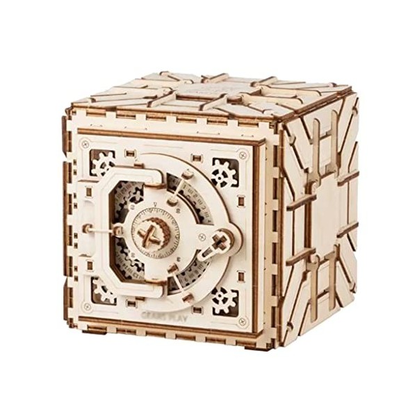 SOBOUR Assemblé Puzzle créatif Puzzles en Bois 161 pièces Puzzle 3D pièces mécaniques semboîtent Parfaitement Cadeaux de Cou