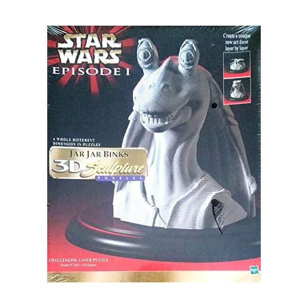 Star Wars Jar Jar Jar Binks Sculpture Puzzle 3D