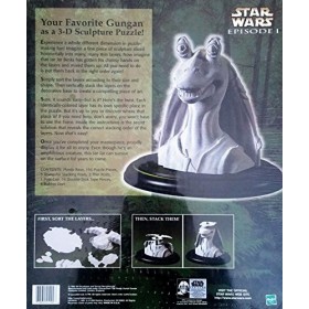 Star Wars Jar Jar Jar Binks Sculpture Puzzle 3D
