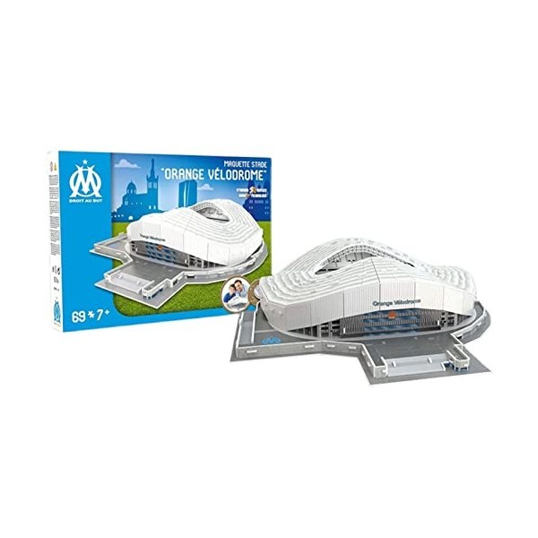 WallDector Ligue 1 Marseille Stade Vélodrome Stadium Puzzle Model, Toys and Gifts