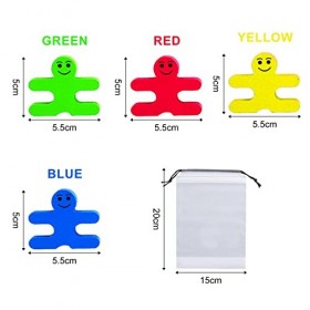 12 blocs de figurines équilibrés, 1 sac de rangement, jouets éducatifs créatifs, cadeaux danniversaire des enfants de Noël, 