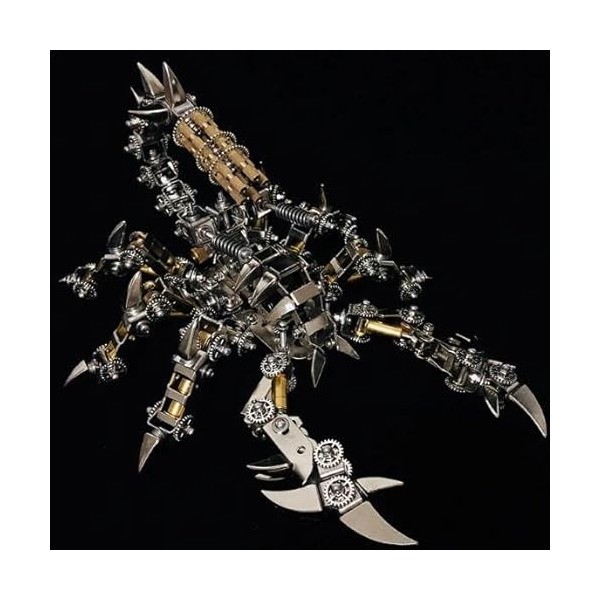 Scorpions 3D métal Puzzle modèle Kit adulte mécanique guerre Scorpion insecte Figure à collectionner jouet décoration cadeau 