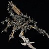 Scorpions 3D métal Puzzle modèle Kit adulte mécanique guerre Scorpion insecte Figure à collectionner jouet décoration cadeau 