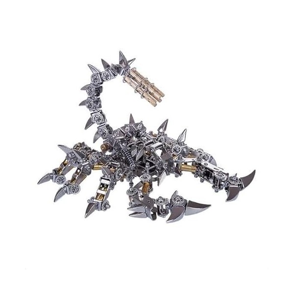 Scorpions 3D métal Puzzle modèle Kit adulte mécanique guerre Scorpion insecte Figure à collectionner jouet décoration cadeau 