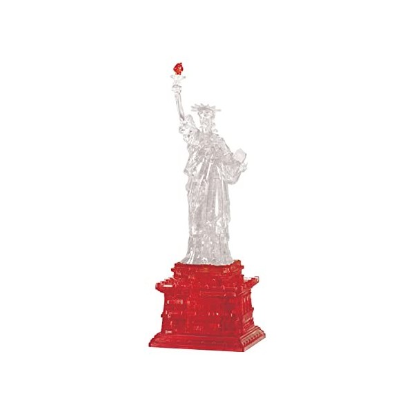 Puzzles en cristal 3D originaux | Statue de la Liberté Deluxe Puzzle en cristal 3D original, à partir de 12 ans