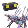 Amecon Puzzle 3D en métal dragon pour adultes, 1390 pièces, puzzle mécanique 3D, modèle de montage de dragon, calendrier de l