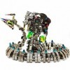 THEGO Kit de puzzle 3D en métal pour adultes et adolescents, modèle Cobra Snake 3D à faire soi-même - Kit mécanique steampunk