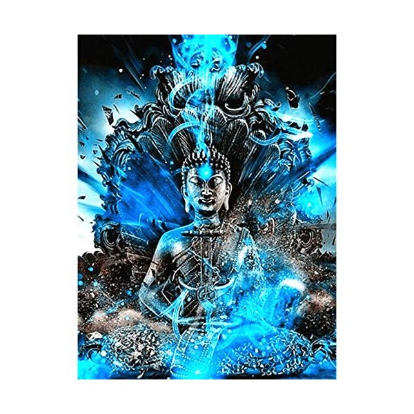 Puzzle Adulte 4000 Pièces Puzzle 3D Statue de Bouddha-4000 de Campagne Jouets Cadeaux éducatifs Pour les Vacances Pour la Fam