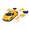 herpa- Puzzle Fun 3D 80657060-Lamborghini Murciélago, Jaune, 80657060