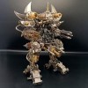 KeepDo Modèle 3D en métal Mecha mécanique - 2100 pièces - Puzzle 3D en métal - Jouet de construction - DIY Steampunk - Découp