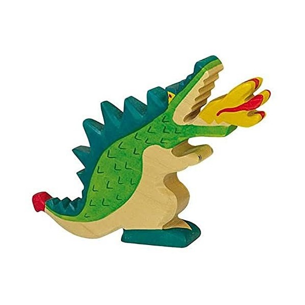 Holztiger - 2041148 - Figurine - Dragon En Vert