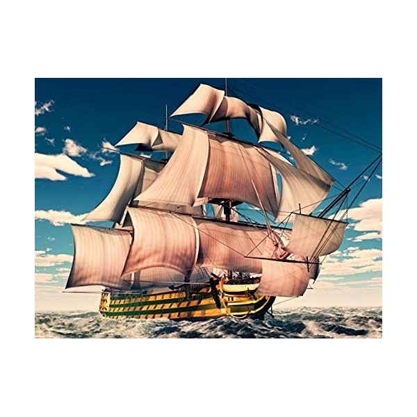 Puzzle Adulte 4000 Pièces Puzzle 3D voilier-4000 Bonnes Collections et Cadeaux danniversaire Artisanat Cadeau Famille Puzzle