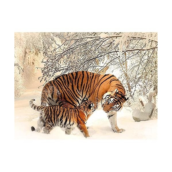 GBPR Puzzle Adulte 4000 Pièces Puzzle 3D Tigre Puzzles de Ballon à Air Chaud Convient aux Adolescents Adultes Puzzle Enfant R