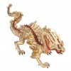 Dragon Chinois Figure Dragon Jouets Dragon Figurine Statue Jouet Dragons pour les Enfants de 3 Ans et Plus Dragon dor 