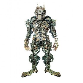 GUDAN Puzzle 3D en métal - 2000 pièces - 3D - Modèle de loup-garou hyperréaliste - Modèles en métal - Jouet cadeau pour enfan