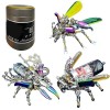 RULZ 3 en 1 3D Métal Punk Insecte Puzzle pour Enfants Adultes Bricolage Mécanique Insecte Modèle Montage Jouet Cadeau Créatif