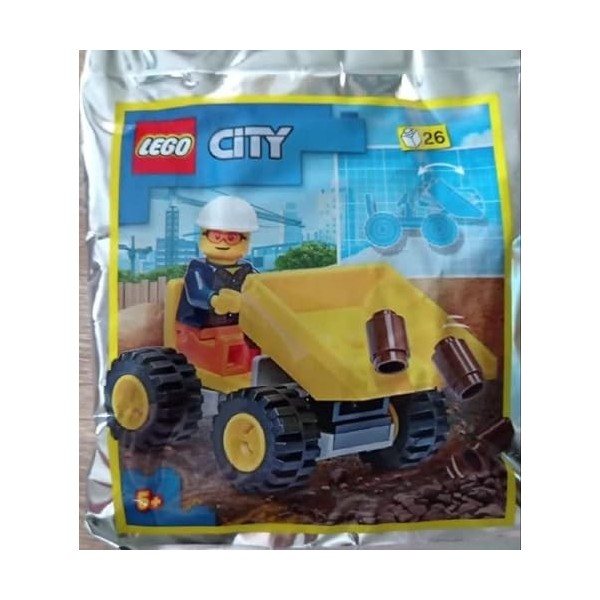 Lego City Worker with Benne Truck 952204 emballé 