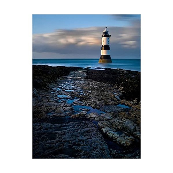 Puzzle 6000 pièces Adultes Puzzles lighthouse,6000 Puzzle 3D Abstrait Salon Décoration De La Maison Cadeau Le fini mesure 218