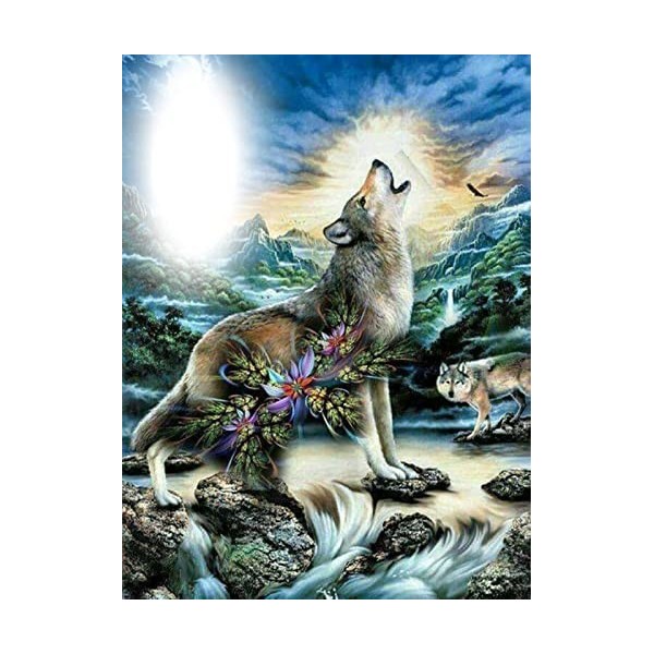 YJPZZG 4000 PièCes Puzzle Animal en Bois Loup Puzzles 3D, Puzzles pour Enfants, DéCoration De Chambre, Cadeaux danniversaire