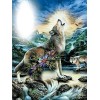 YJPZZG 4000 PièCes Puzzle Animal en Bois Loup Puzzles 3D, Puzzles pour Enfants, DéCoration De Chambre, Cadeaux danniversaire