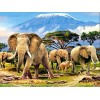 YJPZZG 4000 PièCes Puzzle Animal en Bois Mammouth Les Meilleurs Puzzles Les Meilleurs Puzzles 3D pour Les Tout-Petits Taille 