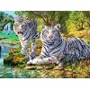 YJPZZG 4000 PièCes Puzzle Animal en Bois Tigre Les Meilleurs Puzzles Les Meilleurs Puzzles 3D pour Les Tout-Petits Taille fin