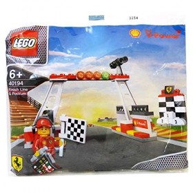 Lego - 40194 - Jeu de Construction - Ligne dArrivée & Podium Sachet Polybag 