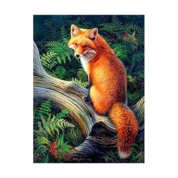 YJPZZG 4000 PièCes Puzzle Animal en Bois Renard Puzzles 3D, Puzzles pour Enfants, DéCoration De Chambre, Cadeaux danniversai