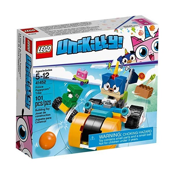 LEGO Unikitty - Le Tricycle de Prince Puppycorn - 41452 - Jeu de Construction