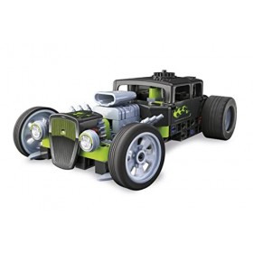 Clementoni - Science Build-Hot Rod Et Race Truck-Set Constructions Enfants, Atelier Mécanique, Jeu Scientifique 8 Ans Versio