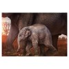 GBPR Puzzle Adulte 5000 Pièces Puzzle 3D léléphant pour Enfants et Adultes Cadeaux Puzzle en Bois de Haute qualité