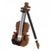 nanoblock - NBC-337 - Violin Multi-Coloured