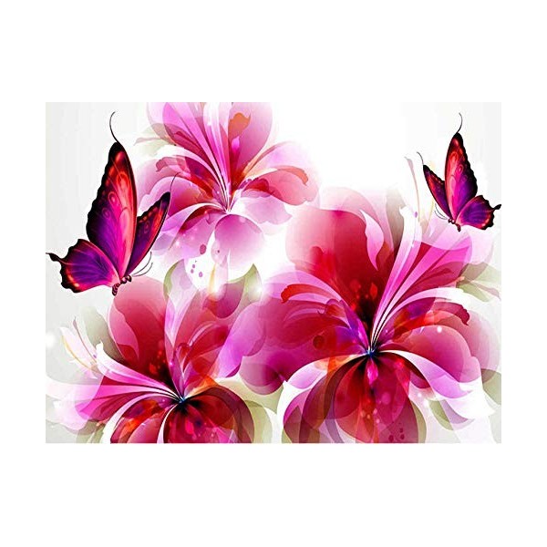 Puzzle Adulte 5000 Pièces Puzzle 3D Aquarelle papillon-5000 Puzzles de Ballon à Air Chaud Convient aux Adolescents Adultes Pu